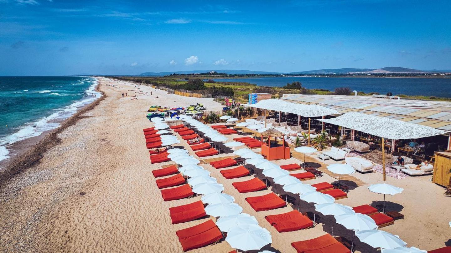 Appartement 1Ere Ligne Piscine Terrasse Au Bord De La Plage Front De Mer Avec 6 Velos Palavas-les-Flots Exterior photo